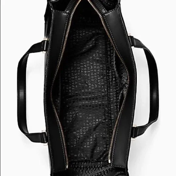 KATE SPADE regatta court vita black soft leather - Picture 3 of 7